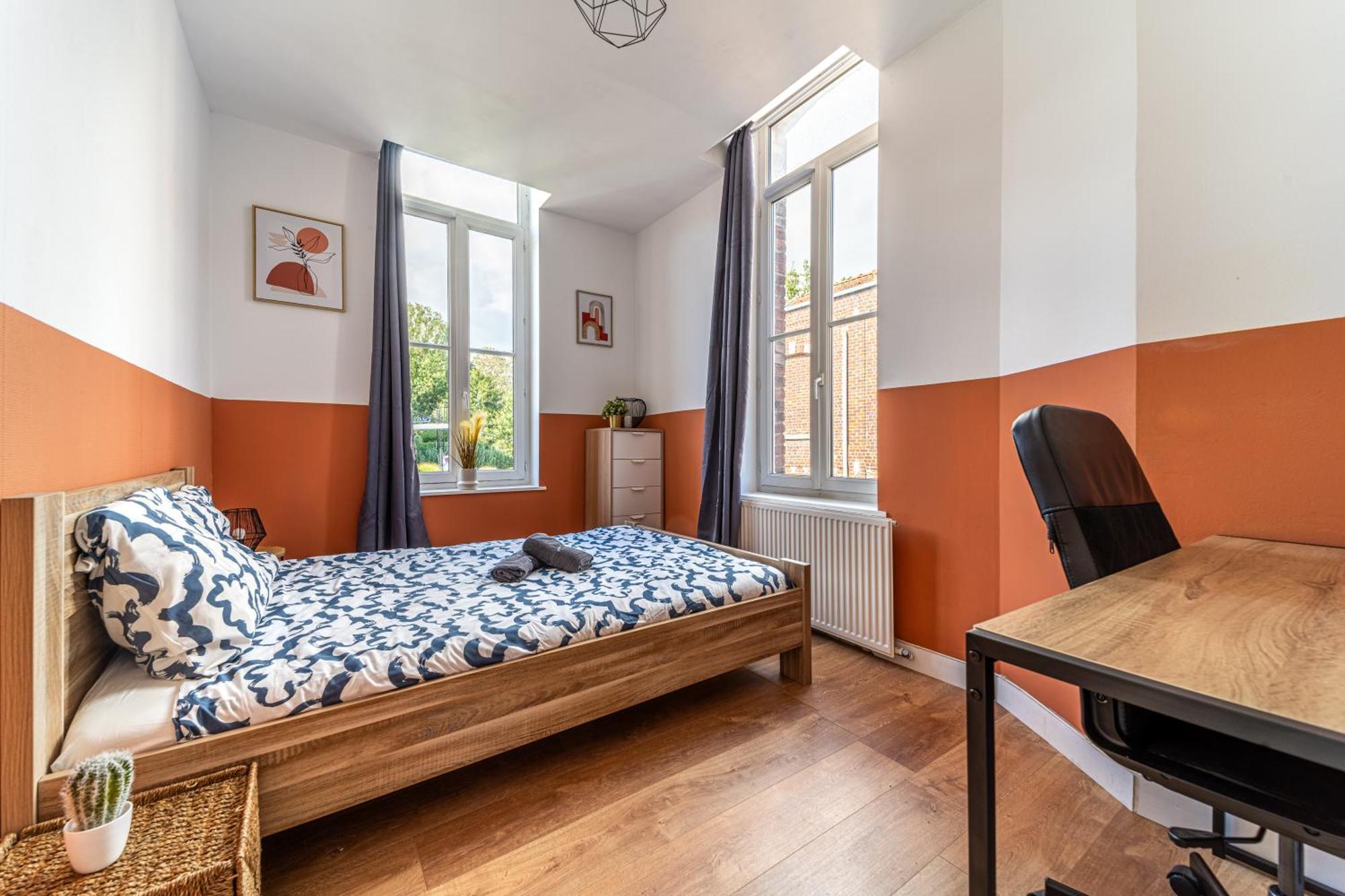 Le Beaumont - Barbieux - 3 Lits - Wifi - Parking - Terrasse Prive Roubaix